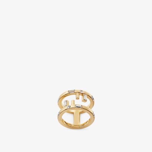  FENDI芬迪 22年秋冬 女士 戒指 Fendi First Ring 8AH71_LI3F089U