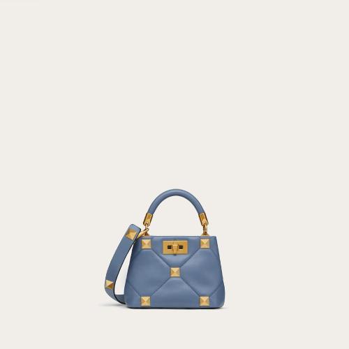  VALENTINO華倫天奴 22年秋冬 女士 單肩包 Sac a main Roman Stud The Handle Bag 520 en napp 預(yù)定商品1-3周發(fā)貨