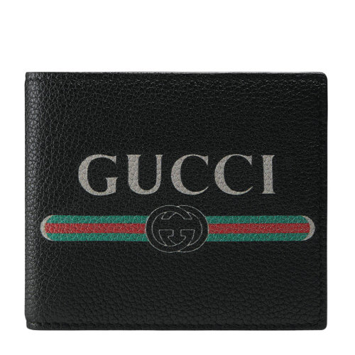 GUCCI 古馳 男士皮革短款錢包