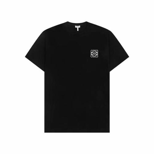 LOEWE/羅意威  經典百搭簡約logo男士短袖套頭黑色T恤H526Y22J261100【主推】
