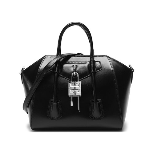 Givenchy/紀梵希 女士牛皮革ANTIGONA LOCK手提單肩斜挎包迷你款 BB50J0B00D