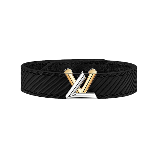 Louis Vuitton/路易威登  女士手鐲 漆皮金屬搭扣時尚休閑M6400F