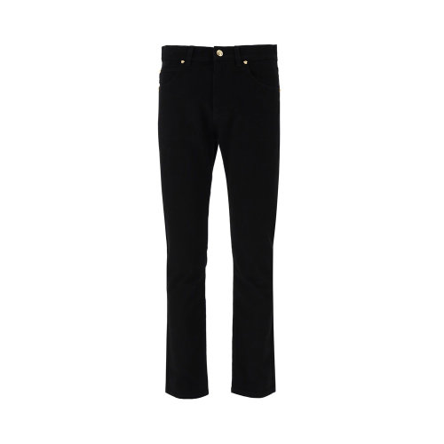 VERSACE/范思哲 男士黑色棉質牛仔褲長褲 A86452-A235999-A8008
