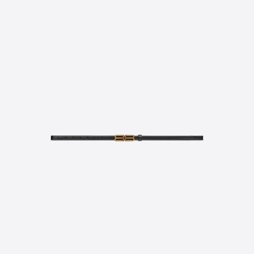  BALENCIAGA巴黎世家 22年秋冬 女士 腰帶 Womens Bb Signature Belt 15mm in Black 703105210E