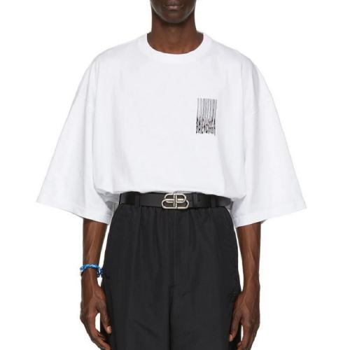  Balenciaga/巴黎世家 女士黑色棉質短袖T恤 661715-TKVE5-1070