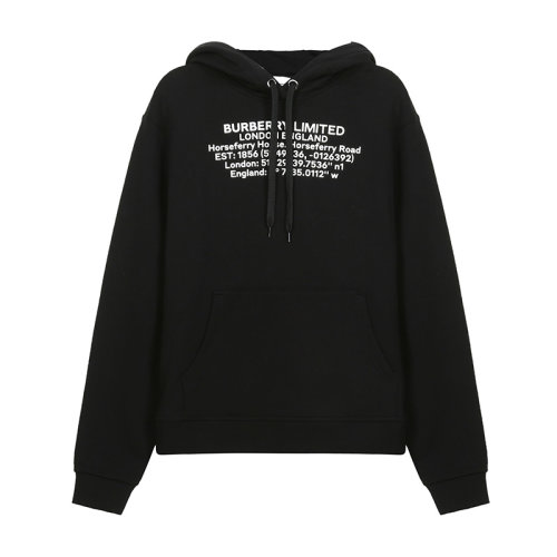 BURBERRY/博柏利 女衛衣 女士棉質連帽衛衣運動衫 8024631