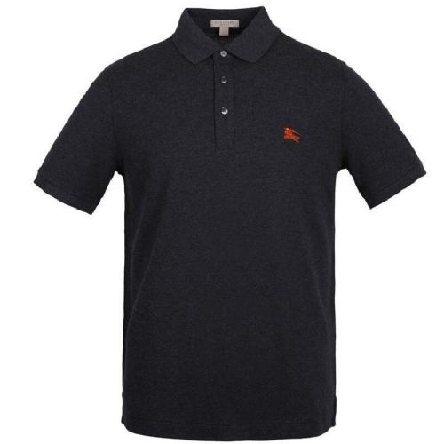  BURBERRY/博柏利 男士深灰色棉質短袖polo衫 40551271 PLFSX