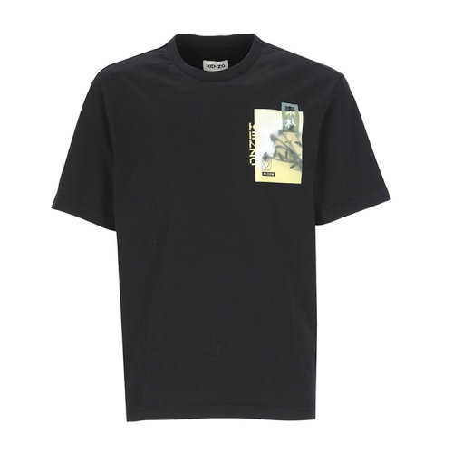 【兩周可發】KENZO/高田賢三 22年春夏 百搭 男性 男士短袖T恤 FC55TS213_4SA99