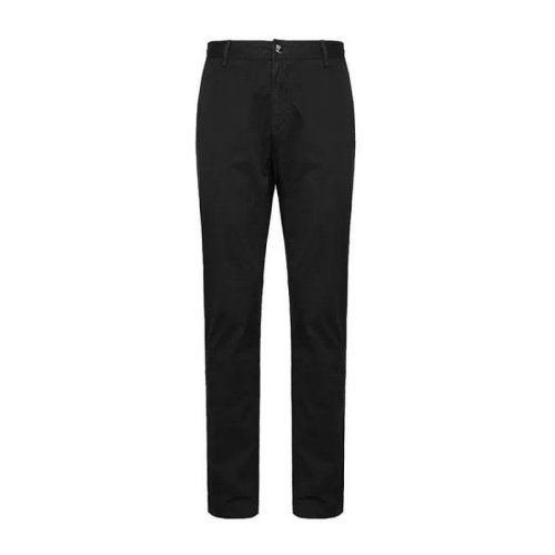  VERSACE/范思哲 男士黑色棉質休閑褲 V600390 VT01694 V1008 PLFSX