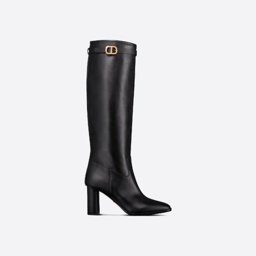  DIOR迪奧 22年秋冬 女士 高筒靴 Botte a talon Dior Empreinte KCI842VEA_S900