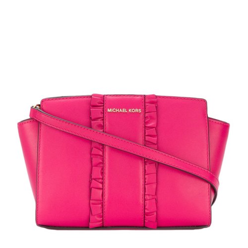 Michael Kors/邁克·科爾斯 SELMA系列 女士大號牛皮單肩斜挎包