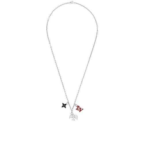  LV路易威登 22年秋冬 男士 項鏈 LV DOVE 項鏈 M00957