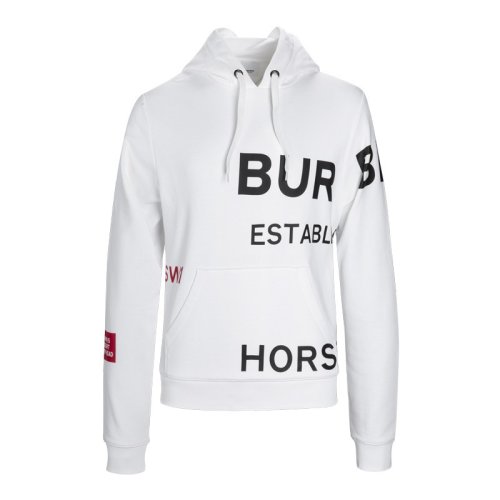  BURBERRY/博柏利 女士白色棉質衛衣 8017166 PLFSX