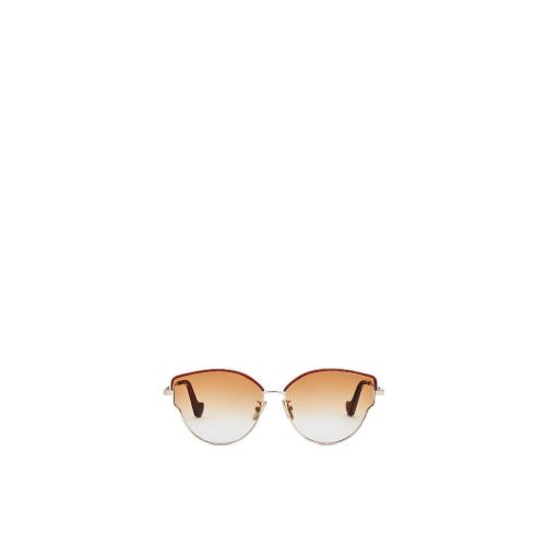 LOEWE羅意威 22年秋冬 女士 太陽眼鏡 金屬蝴蝶太陽鏡 G735270X01-1888 預定商品1-3周發貨