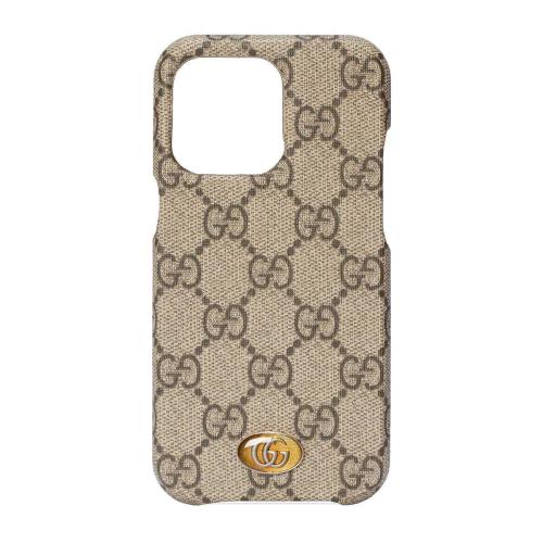  GUCCI古馳 22年秋冬 男士 Ophidia系列iPhone 13 Pro保護(hù)套 701332 K5I0S 9742