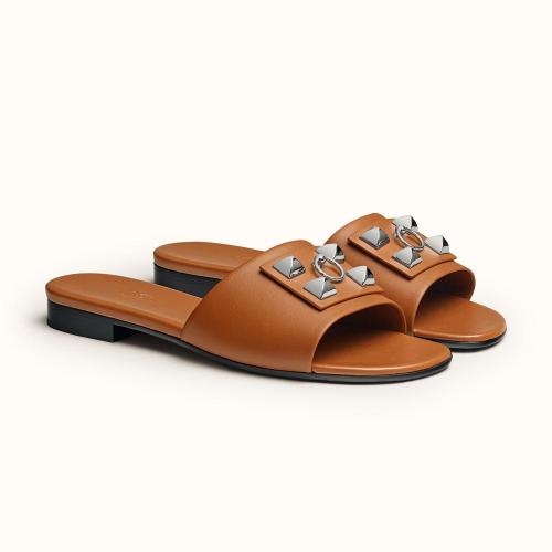  HERMES愛馬仕 22年秋冬 女士 平底涼鞋 Sandales Dune H212024Z B8360 預定商品2-6周發貨