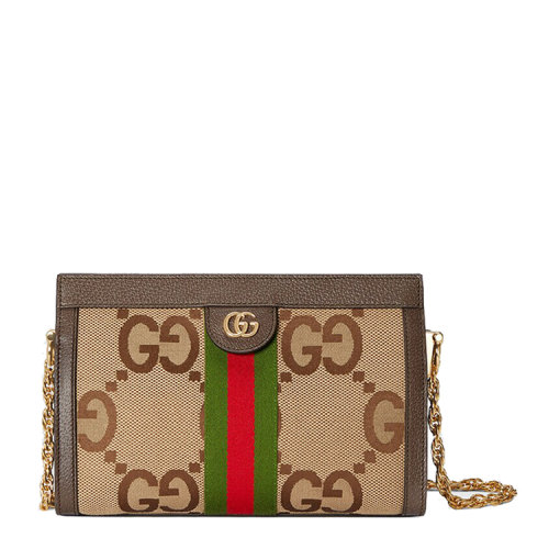 GUCCI/古馳 Ophidia系列超級雙G小號肩背包 503877UKMIG