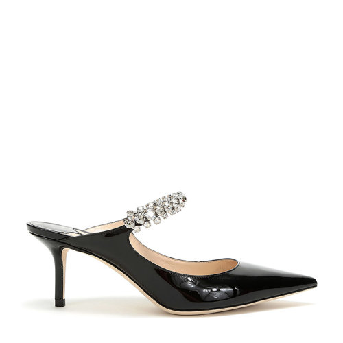 JimmyChoo/周仰杰女士漆皮高跟涼鞋 BING 65 PAT