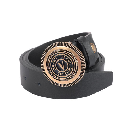 VERSACE/范思哲腰帶男士腰帶簡約復古皮帶潮流時尚百搭
