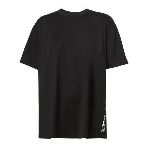 BURBERRY/博柏利  女裝 服飾 圓領(lǐng)棉質(zhì)時尚簡約 女士短袖T恤