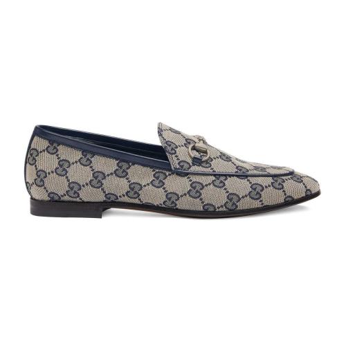  GUCCI古馳 22年秋冬 女士 Gucci Jordaan系列女士GG樂福鞋 693213 KY980 4061