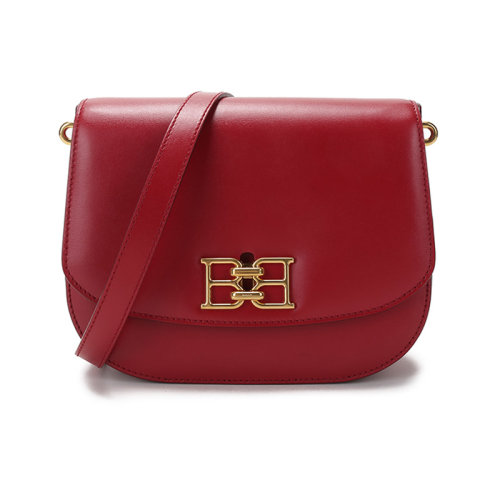 BALLY/巴利 女士皮質B-Chain手提單肩斜挎包 BECKIE