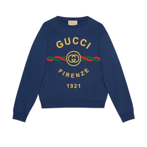  GUCCI古馳 22年秋冬 男士 棉質“Gucci Firenze 1921”衛衣 626990 XJD7O 4409