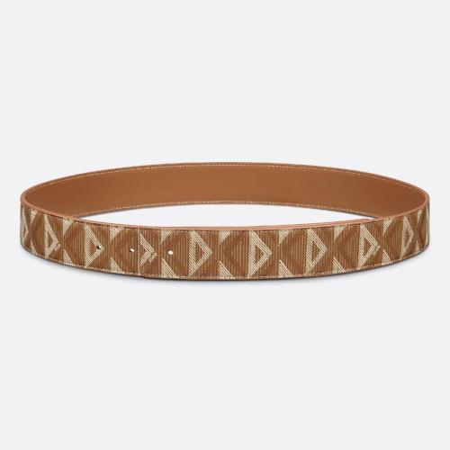  DIOR迪奧 22年秋冬 男士 腰帶 Laniere de ceinture reversible 4804ZZCDP_H24E