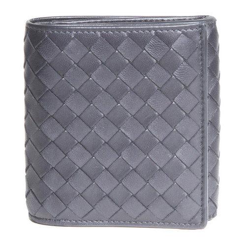 Bottega Veneta/葆蝶家 女士折疊開(kāi)合羊皮短款卡包錢包 156822V001N4014 HJH0015X
