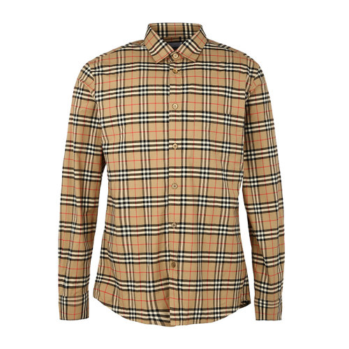 BURBERRY/博柏利巴寶莉襯衫格紋男士長(zhǎng)袖襯衫8020966
