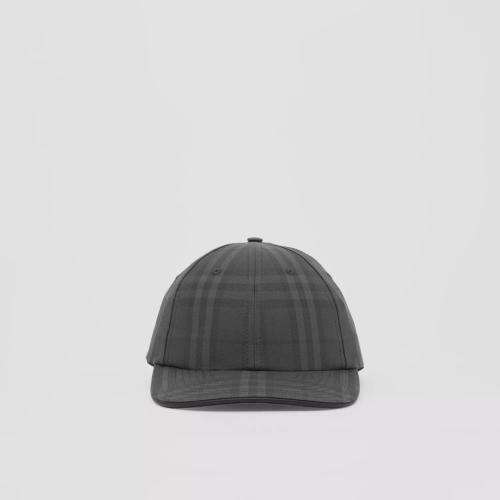  BURBERRY 22年秋冬 女士 Vintage 格紋棉質棒球帽 80561371