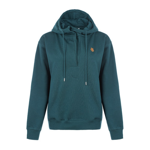 KENZO/高田賢三虎頭微標棉質寬松連帽男士套頭衛衣男衛衣FA62SW661