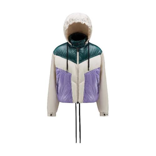  MONCLER蒙可蒙克萊 22年秋冬 女士 羽絨服 Ledi撞色拼貼羽絨夾克 H20981A0001054155P08