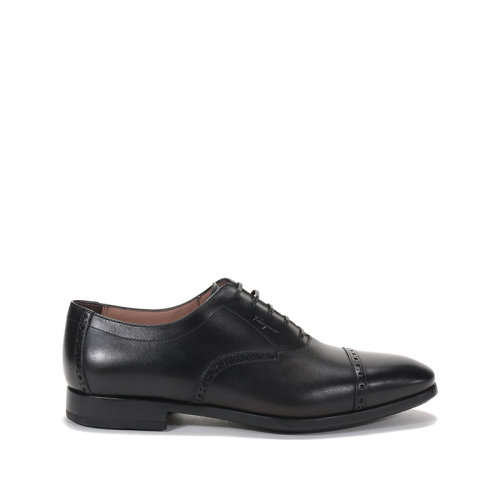 Salvatore Ferragamo/菲拉格慕  男士牛皮結頭牛津鞋皮鞋 0735220