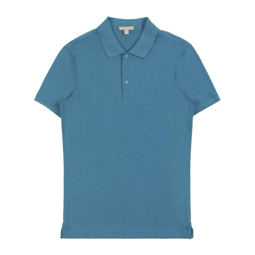 BURBERRY 博柏利 巴寶莉 男士 服裝  翻領系扣棉質POLO衫 男士短POLO