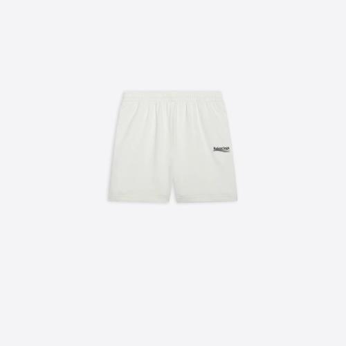  BALENCIAGA巴黎世家 22年秋冬 男士 短褲 political campaign sweat shorts 641608TKVI99084 預定商品1-3周發貨