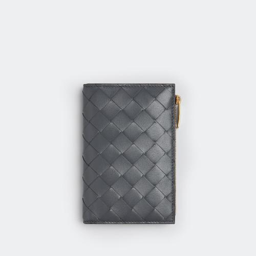  BV葆蝶家 22年秋冬 女士 錢包 portefeuille zippe a deux volets moyen format 667468VCPP212