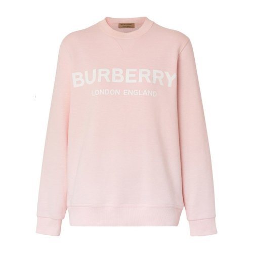  BURBERRY/博柏利 女士粉色棉質衛衣 8008904 PLFSX
