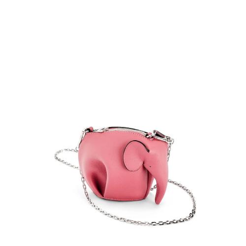  LOEWE羅意威 22年秋冬 女士 收納包 Elephant Pou*w*ch in classic calfskin C623R02X01-6520 預定商品1-3周發貨