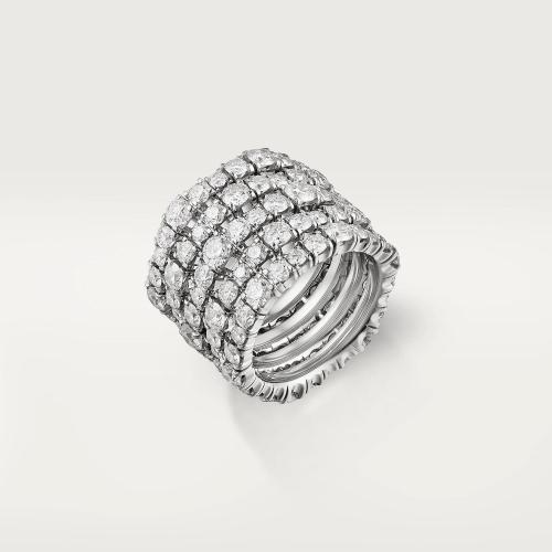  CARTIER 22年秋冬 女士 戒指 經(jīng)典鉆石鏈系列戒指