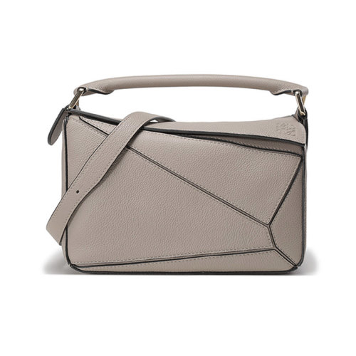 LOEWE/羅意威 女士Puzzle系列牛皮手提單肩斜挎包小號 A510S21X67