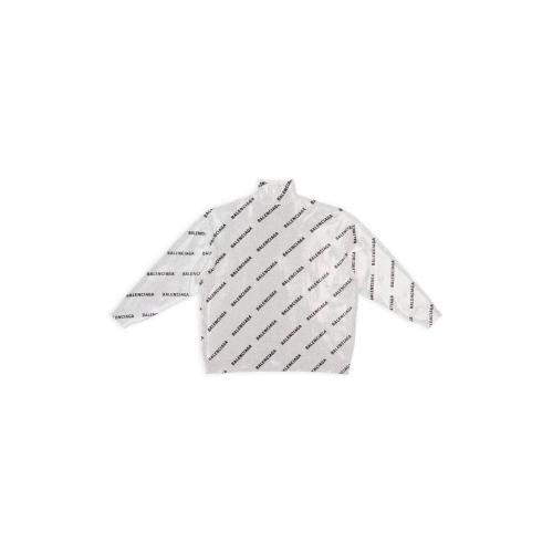  BALENCIAGA巴黎世家 22年秋冬 女士 針織衫 ALLOVER LOGO STRASS OVERSIZED TURTLENECK 704575