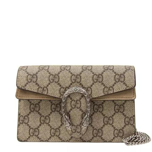 GUCCI/古馳  女士 SUPREME MINI 酒神包 鏈條包 斜挎包