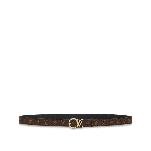  LV路易威登 22年秋冬 女士 腰帶 CEINTURE LV éCLIPSE 20 MM RéVERSIBLE M0513U