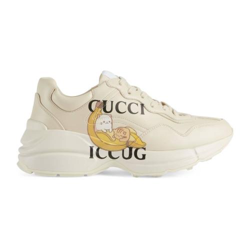  GUCCI古馳 22年秋冬 女士 Bananya x Gucci聯(lián)名系列Rhyton系列運(yùn)動(dòng)鞋 659408 2SH00 9522