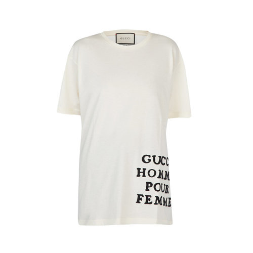 GUCCI/古馳  新款短袖女士大號  字母T恤短袖539081 XJA5P 7138   HC0640