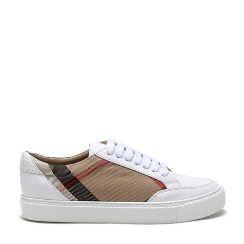 BURBERRY/博柏利 巴寶莉 女鞋 品牌字母 女士時尚百搭低幫系帶休閑運動鞋 80243261
