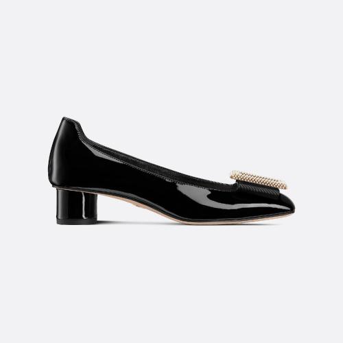  DIOR迪奧 22年秋冬 女士 中跟鞋 Ballerine Dior Idylle KCB756PGP_S900
