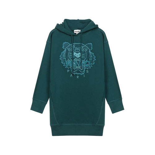 KENZO/高田賢三 女衛衣 女士棉質連帽長袖衛衣裙連衣裙 2RO773 4XJ