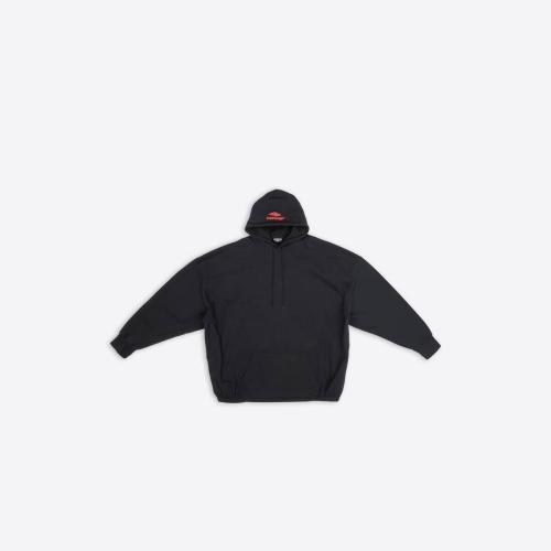  BALENCIAGA巴黎世家 22年春夏 男士 衛衣 Mens 3b Sports Icon Elastic Hem Hoodie in Black 6